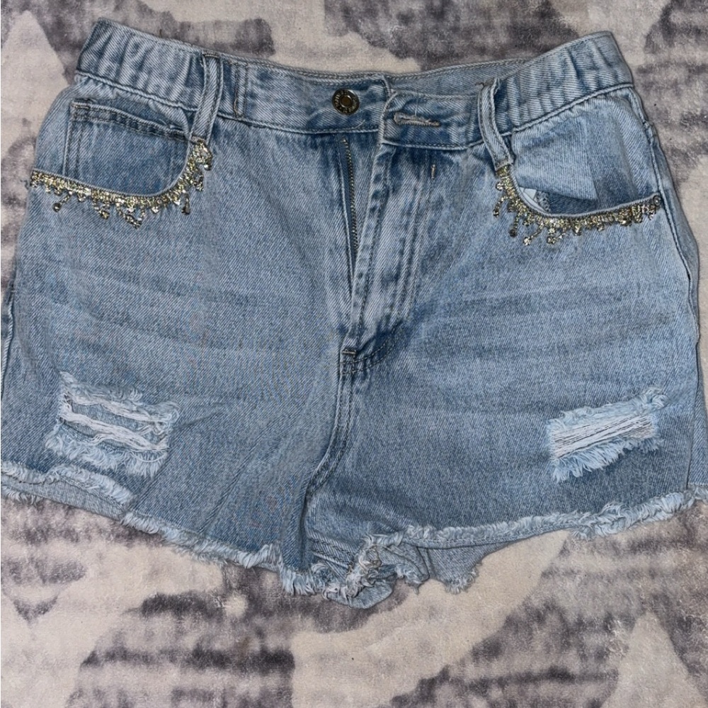 Denim Blue Women's Shorts